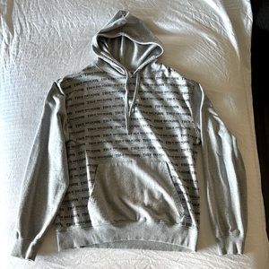 True Religion XL Logo Printed Hoodie 🩶